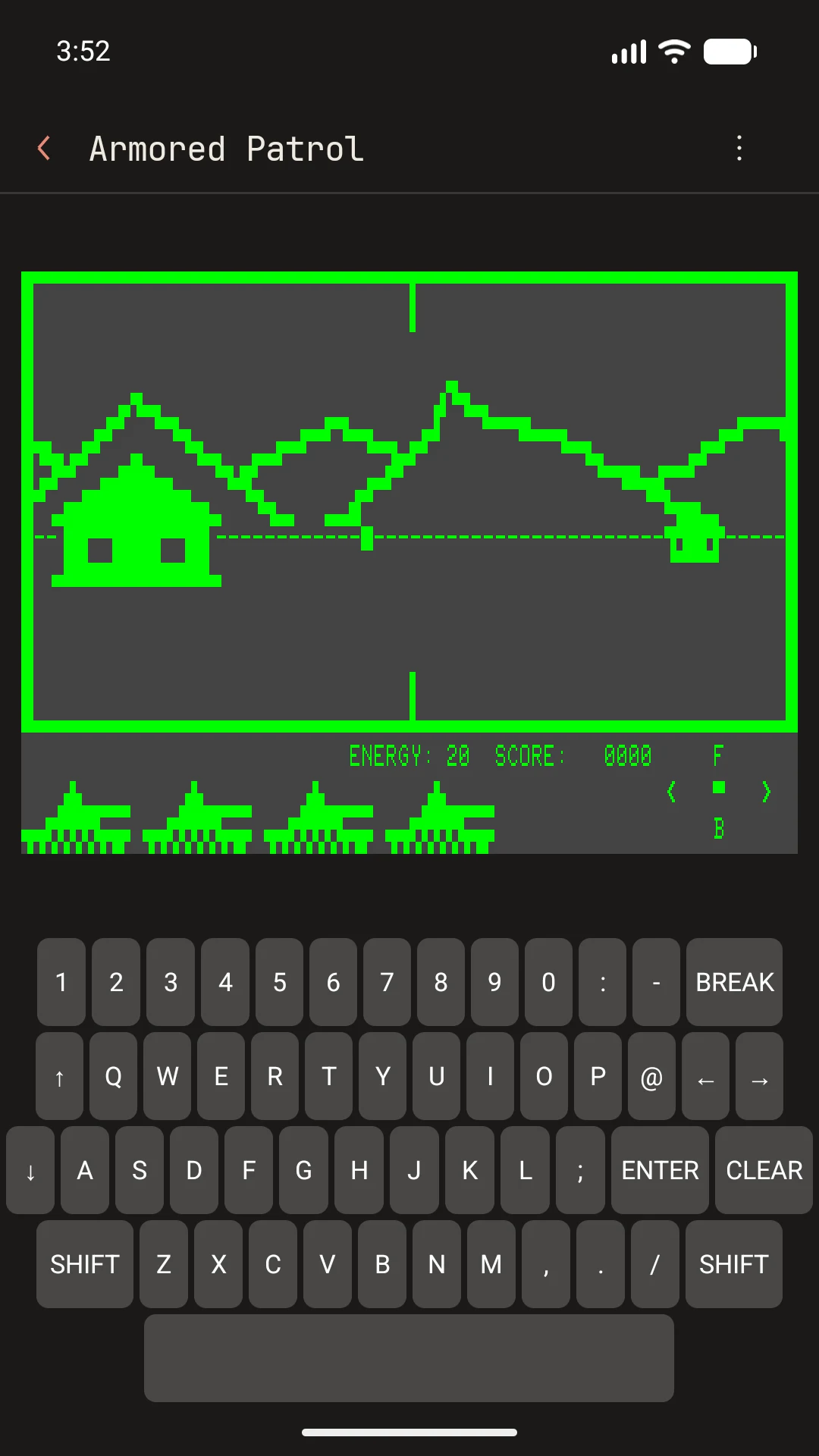 TRS-80 Emulator screenshot